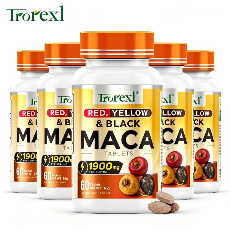 Natural Maca Root Tablets for Hormone Balance