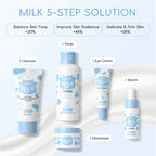 LAIKOU Milk Glowing 5-Piece Skincare Gift Set