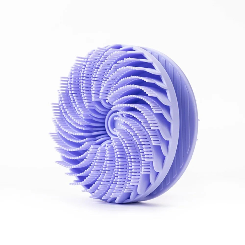 Double-Sided Silicone Exfoliating Shower Brush