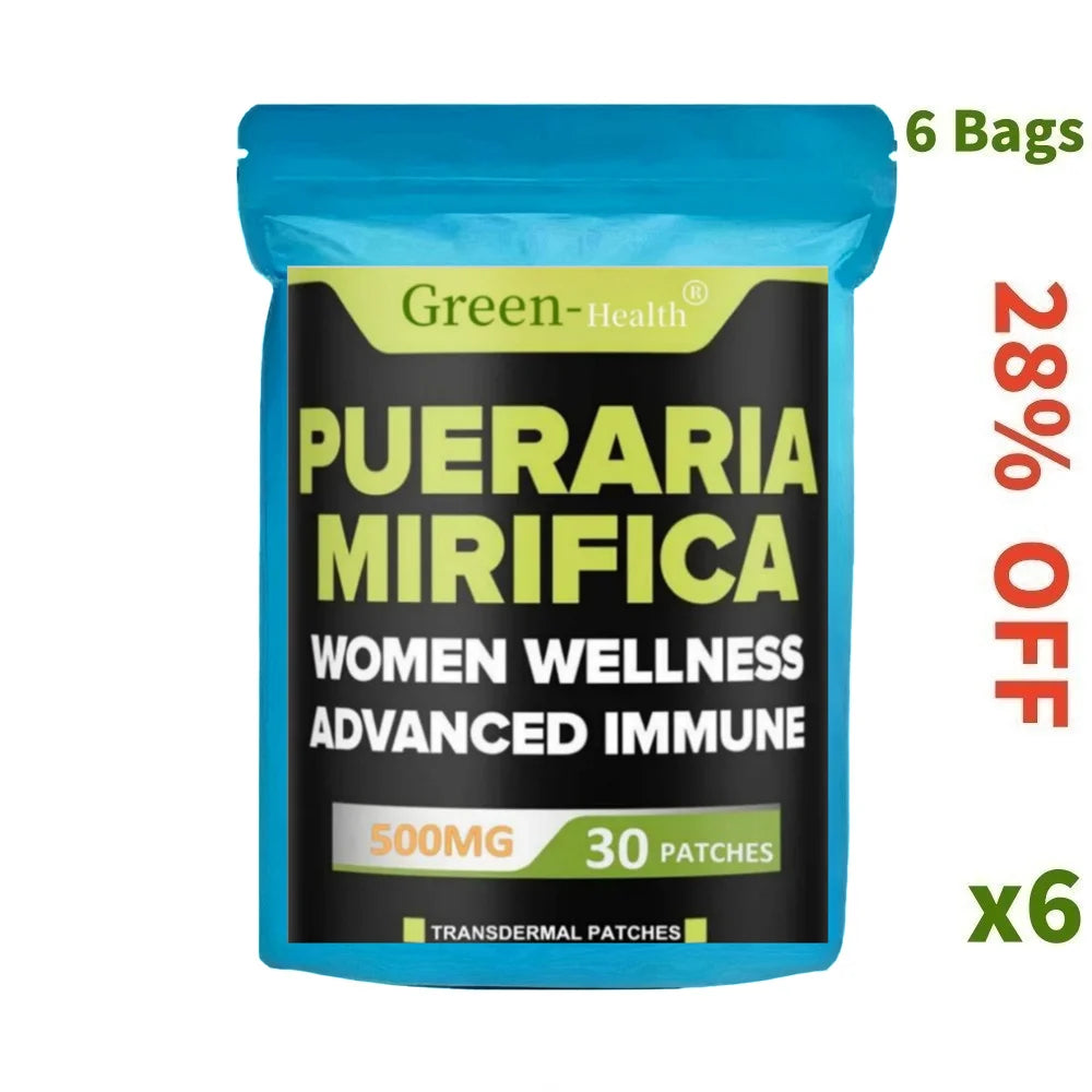 Natural Pueraria Mirifica Wellness Patches for Energy