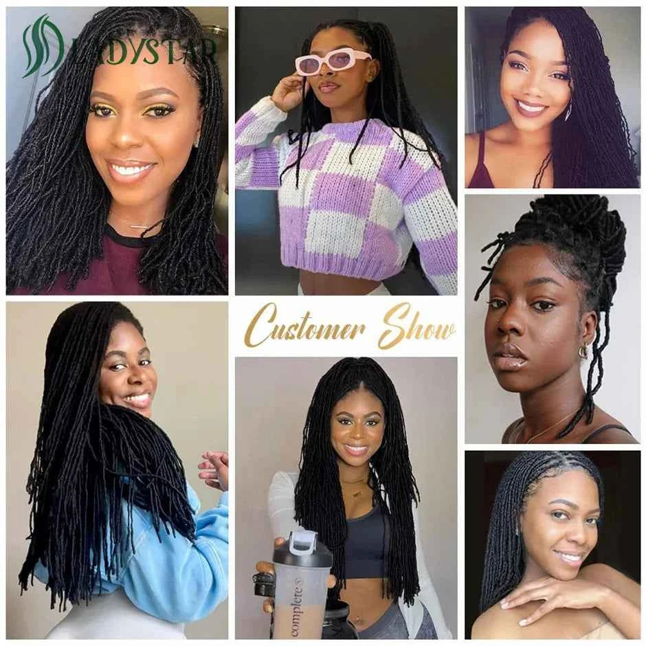 Microlocs 100% Human Hair Dreadlock Extensions