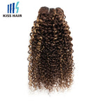 Jerry Curly Highlighted Honey Blonde Human Hair Bundle
