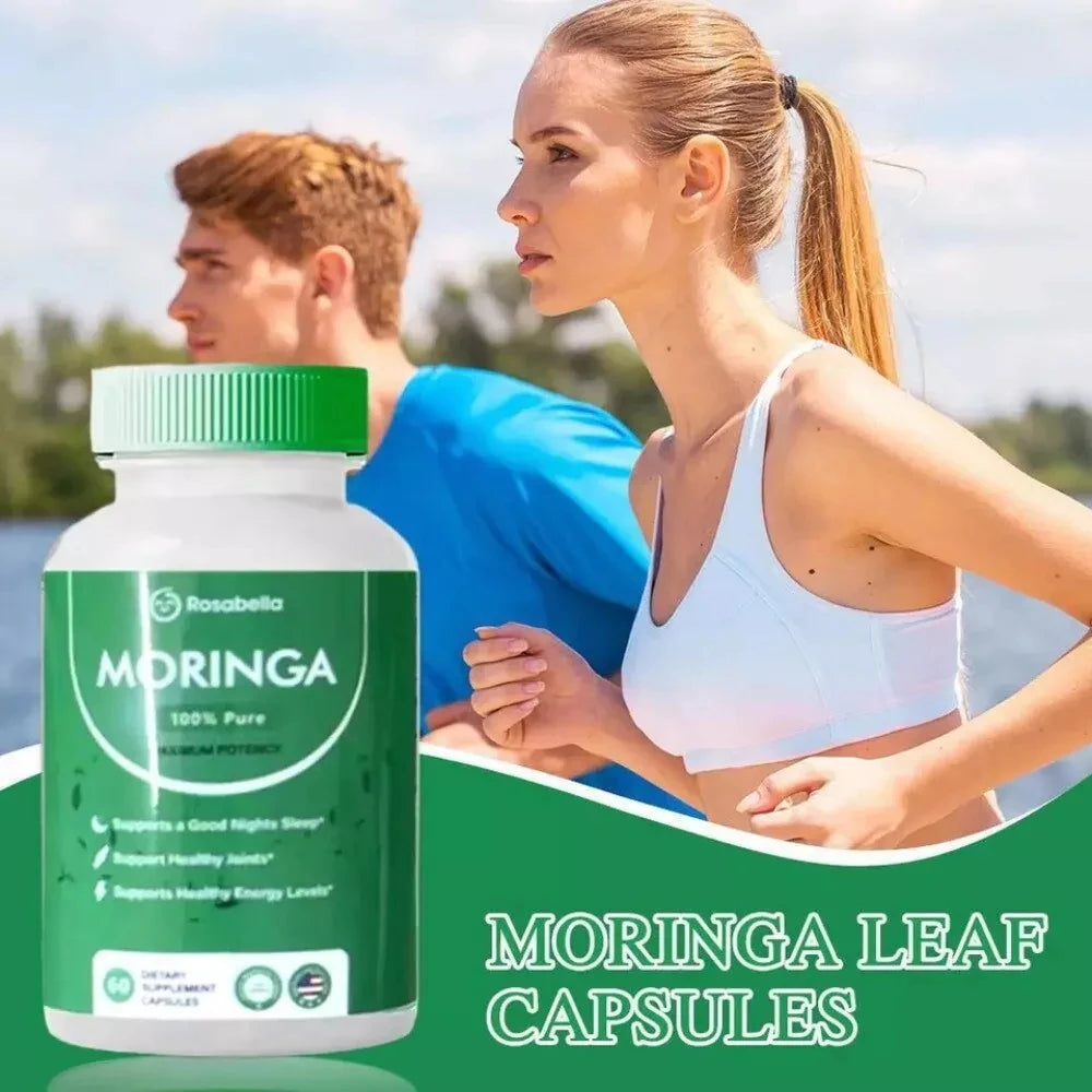Moringa Capsules for Immune Support & Gut Health
