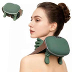 Heated Shiatsu Neck and Back Massager with 4D Kneading