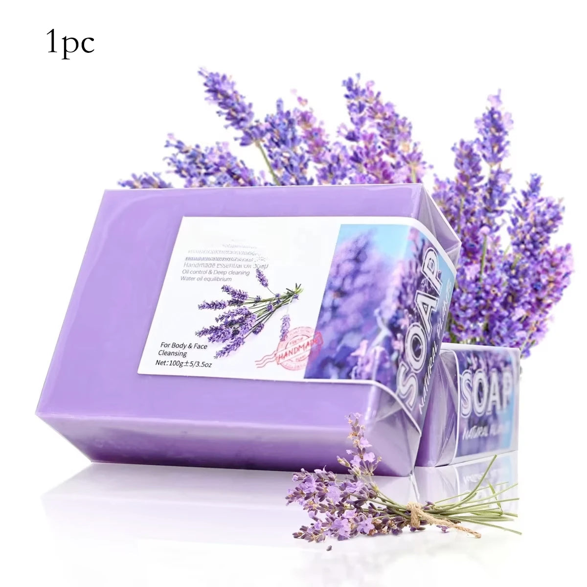 Organic Lavender Essential Oil Bath Soap