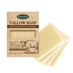 Grass-Fed Beef Tallow Soap Bar for Face & Body