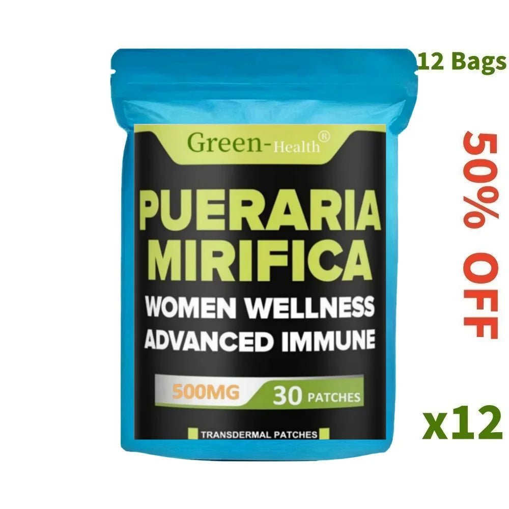 Natural Pueraria Mirifica Wellness Patches for Energy