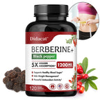 Premium Berberine Capsules 1200mg for Heart Health
