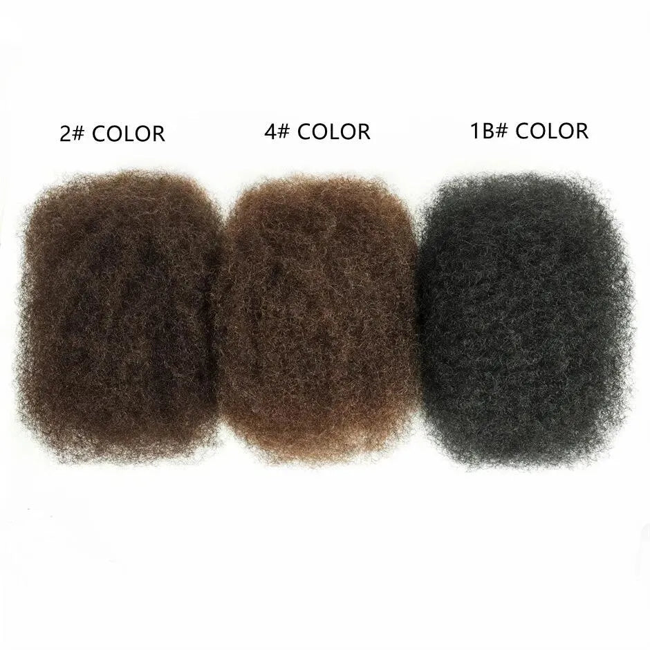Brazilian Remy Afro Kinky Curly Bulk Braiding Hair
