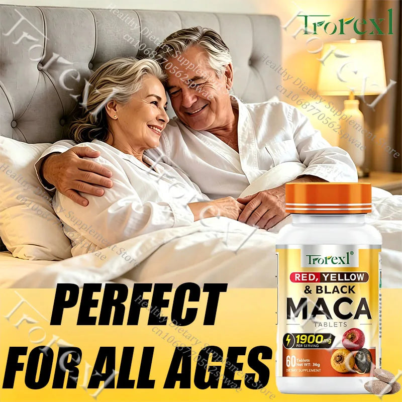 Natural Maca Root Tablets for Hormone Balance