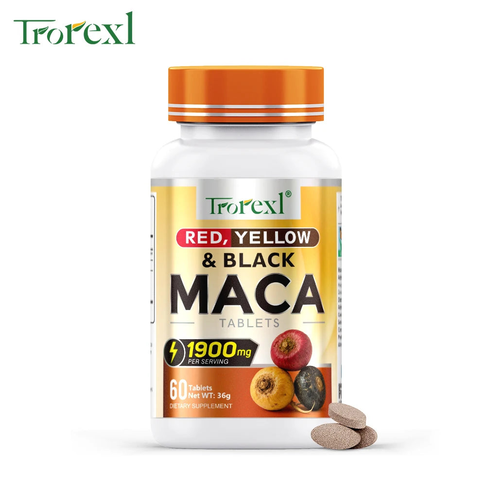 Natural Maca Root Tablets for Hormone Balance