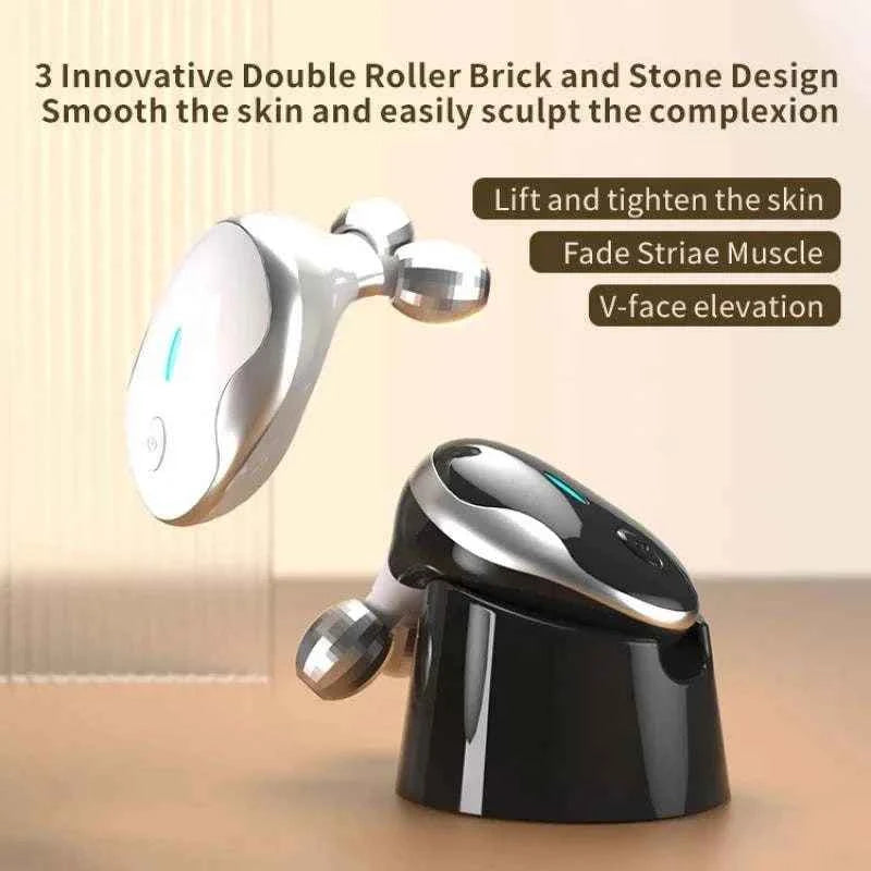 Microcurrent Facial Massager & Skin Tightening Device