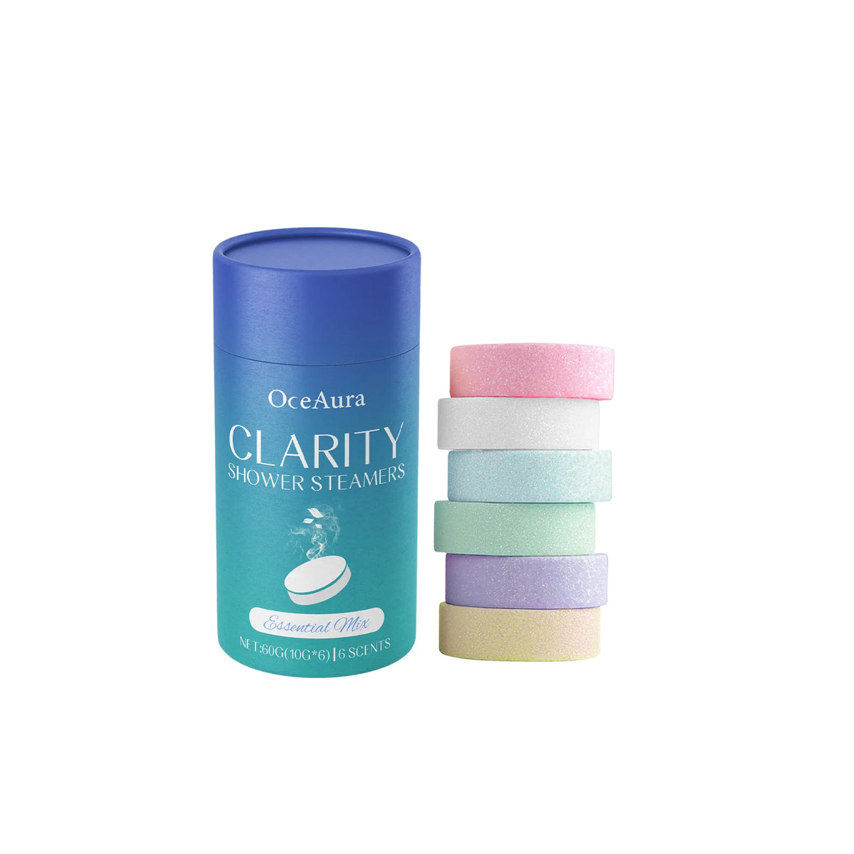OceAura Aromatherapy Shower Steamers: Rose & Lavender