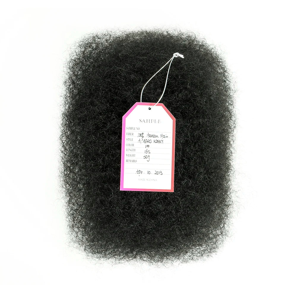 Afro Kinky Bulk Remy Human Hair Braiding Bundles (3-Pack)