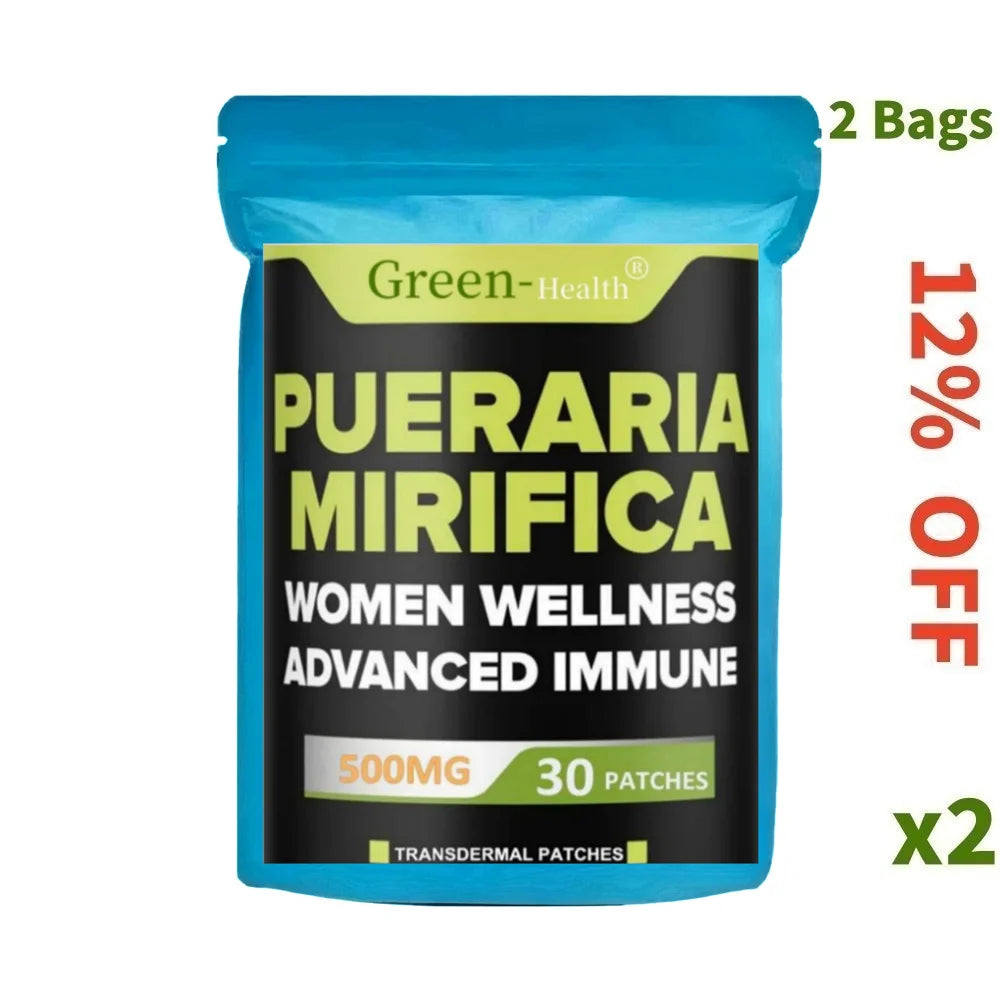 Natural Pueraria Mirifica Wellness Patches for Energy
