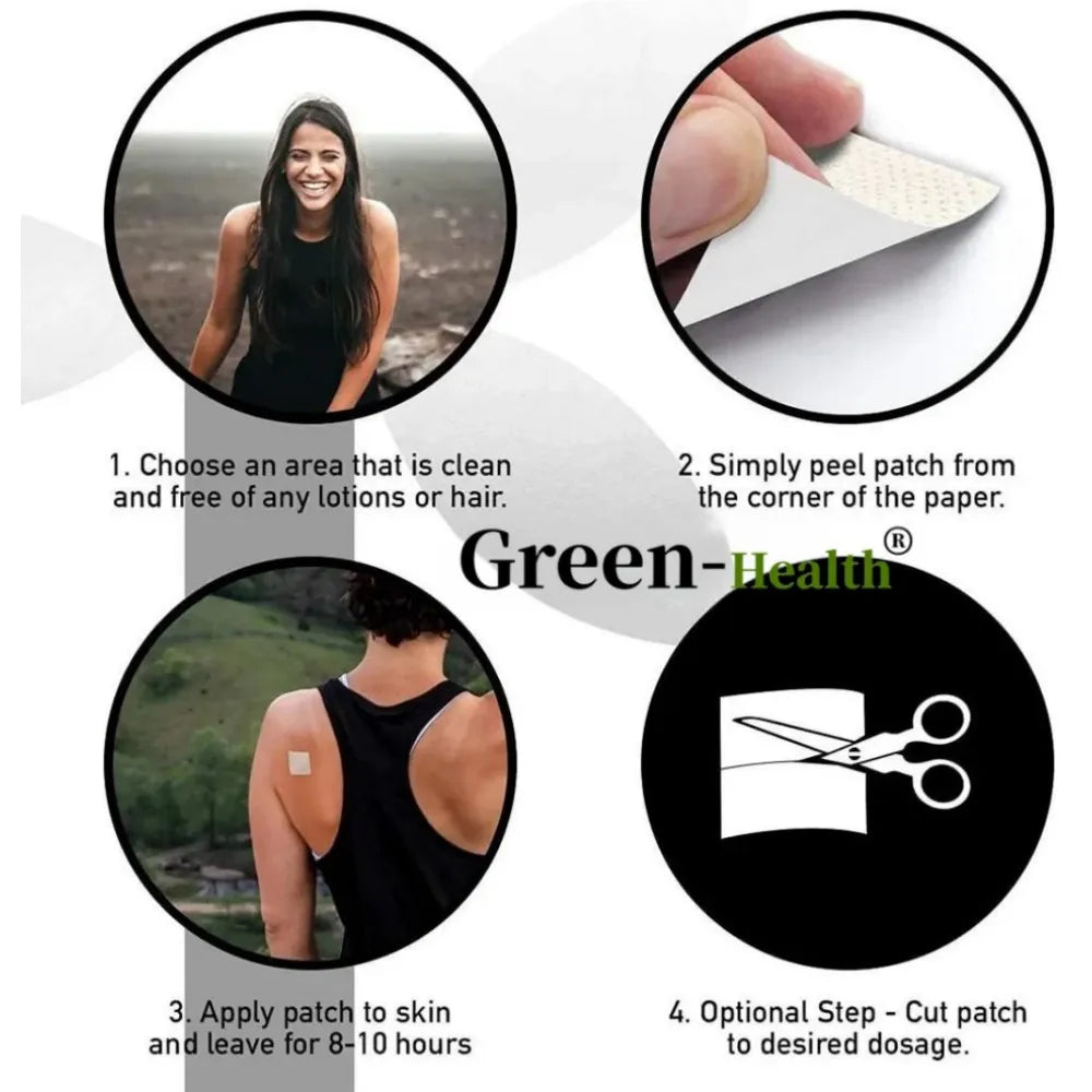 Natural Pueraria Mirifica Wellness Patches for Energy