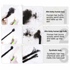 Brazilian Remy Afro Kinky Curly Bulk Braiding Hair