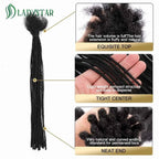 Microlocs 100% Human Hair Dreadlock Extensions