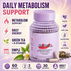 Vitamin B Complex & Gynostemma Extract (60 Vegan Caps)