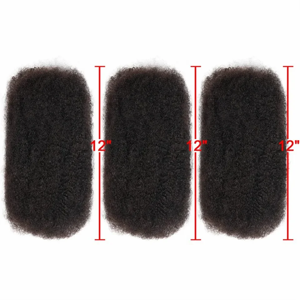 Afro Kinky Bulk Human Hair for Braiding & Dreadlocks