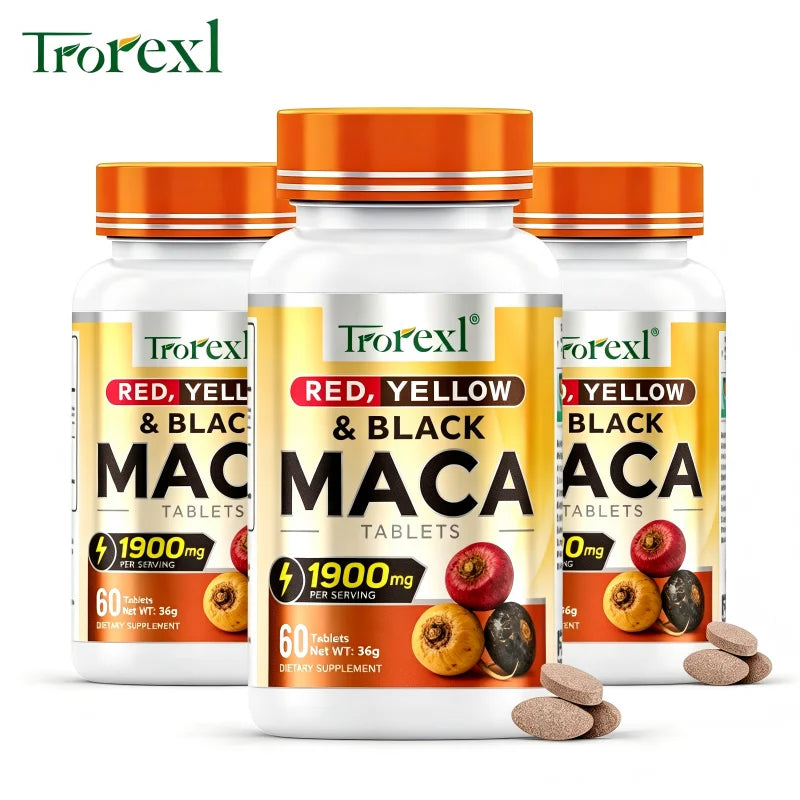 Natural Maca Root Tablets for Hormone Balance