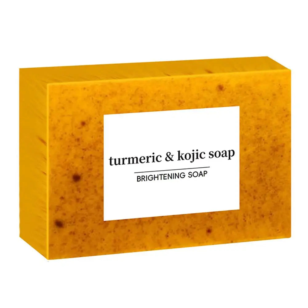 Handmade Turmeric & Lemon Kojic Acid Soap (100g)