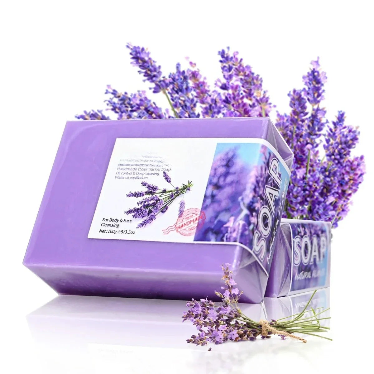 Organic Lavender Essential Oil Bath Soap