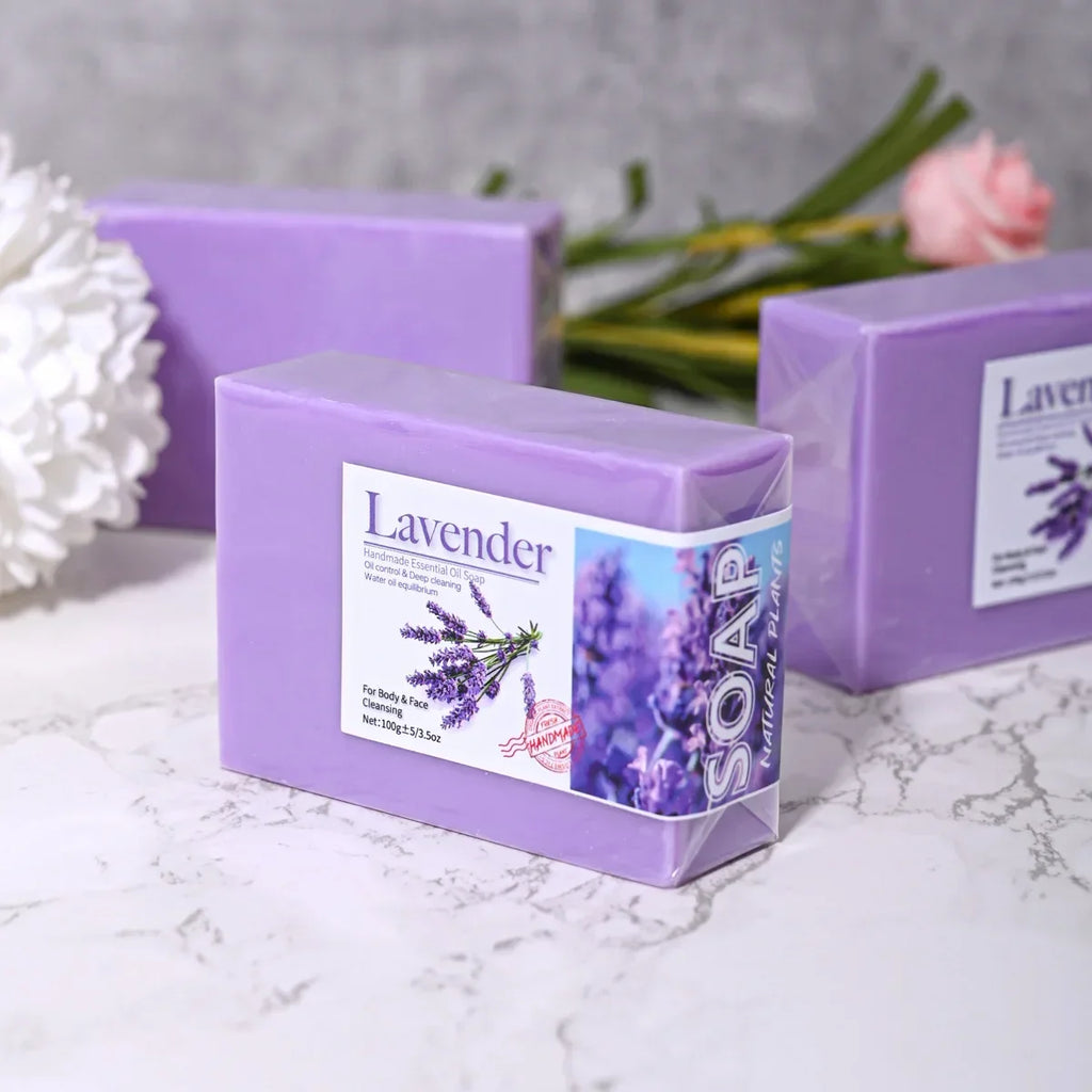 Organic Lavender Essential Oil Bath Soap