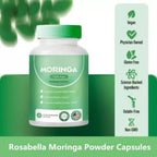 Moringa Capsules for Immune Support & Gut Health