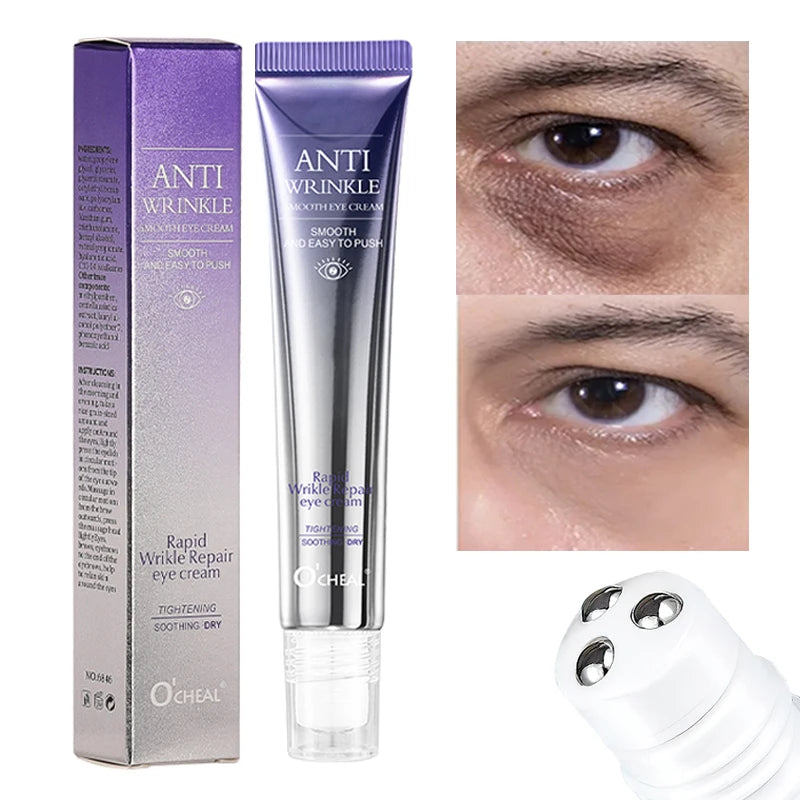 O'CHEAL Hyaluronic Acid Eye Cream Roller Massager