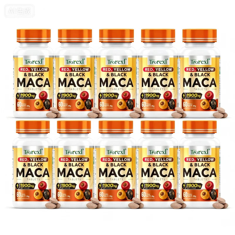 Natural Maca Root Tablets for Hormone Balance