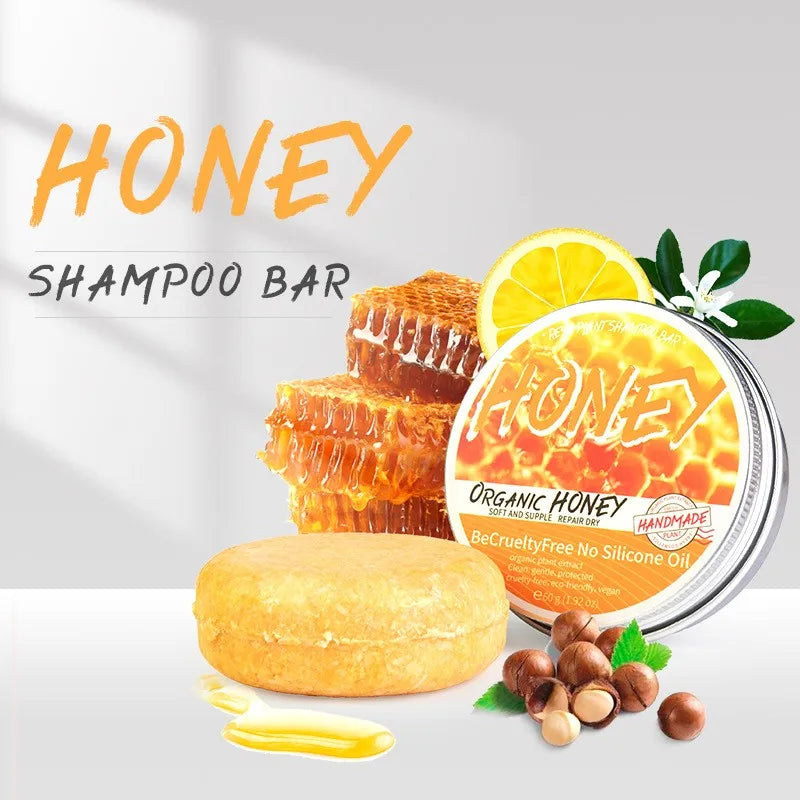 Natural Honey Essence Shampoo for Dandruff Relief
