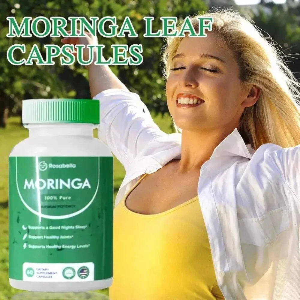 Moringa Capsules for Immune Support & Gut Health
