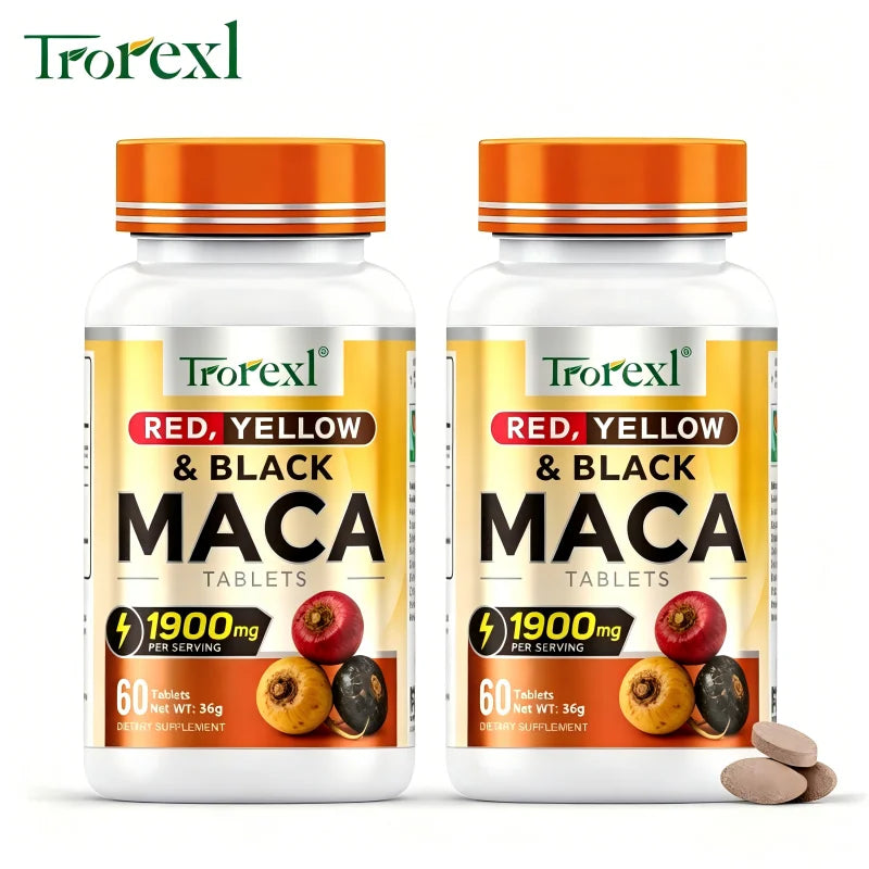 Natural Maca Root Tablets for Hormone Balance