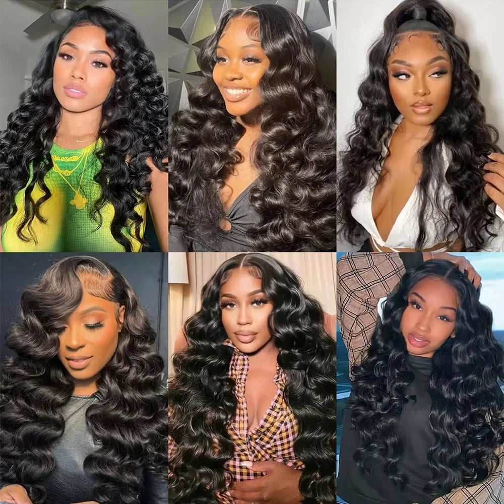 Long Loose Wave Brazilian Remy Human Hair Bundles (28-30 Inch)