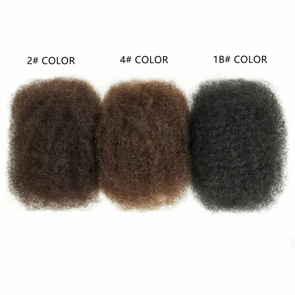 Afro Kinky Bulk Remy Human Hair Braiding Bundles (3-Pack)