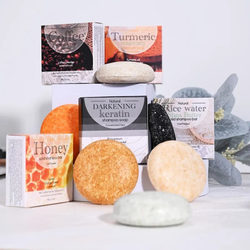 Organic Rice Water Shampoo Bar for Hair Growth