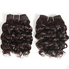 Short Jerry Curl Brazilian Remy Human Hair Bundles
